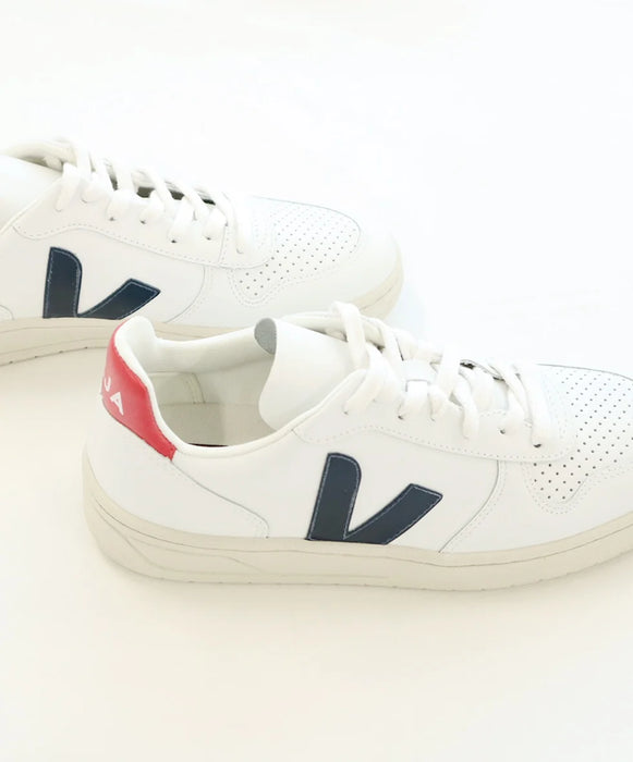 ヴェジャ VEJA  V-10 WHITE NAUTICO PEKIN C.W.L スニーカー
