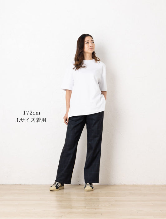 【Enter the Eオリジナル】ストレートパンツ ウィンドウペングレー|超高品質な廃盤生地のため限定本数