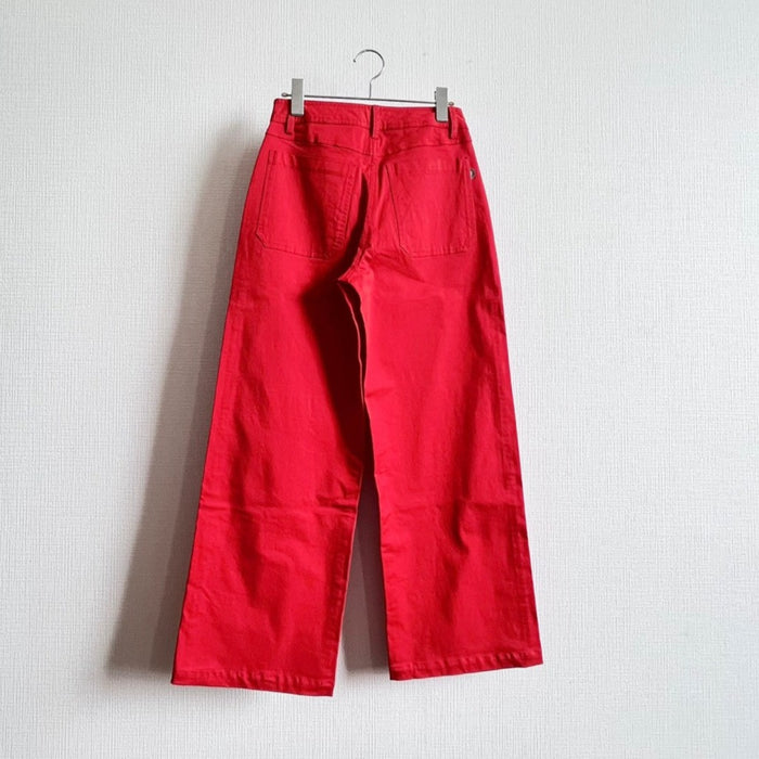 オーガニックコットン エレファントパンツ RED