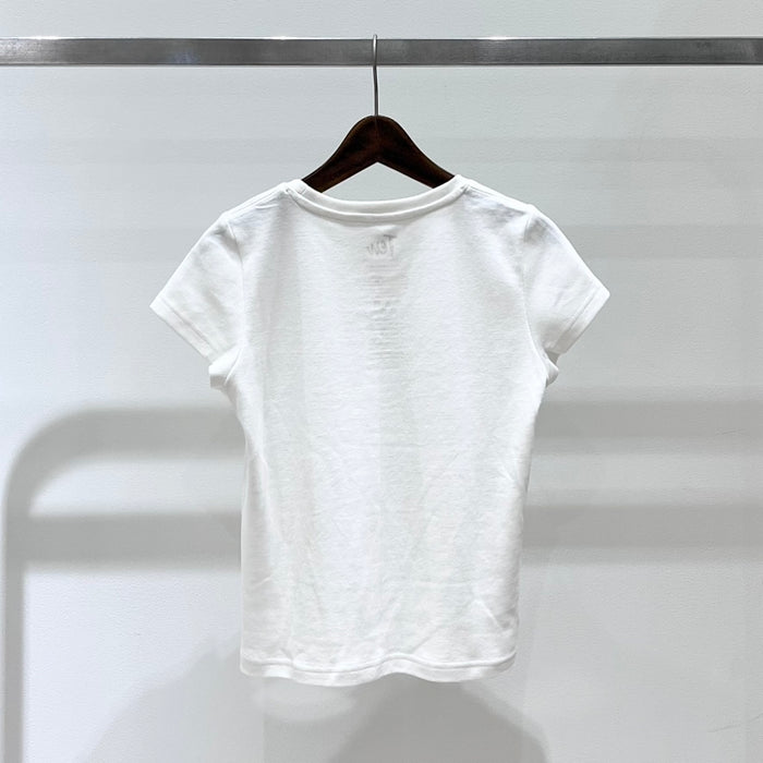 【TEN】ミニTシャツ オフホワイト オーガニックコットン