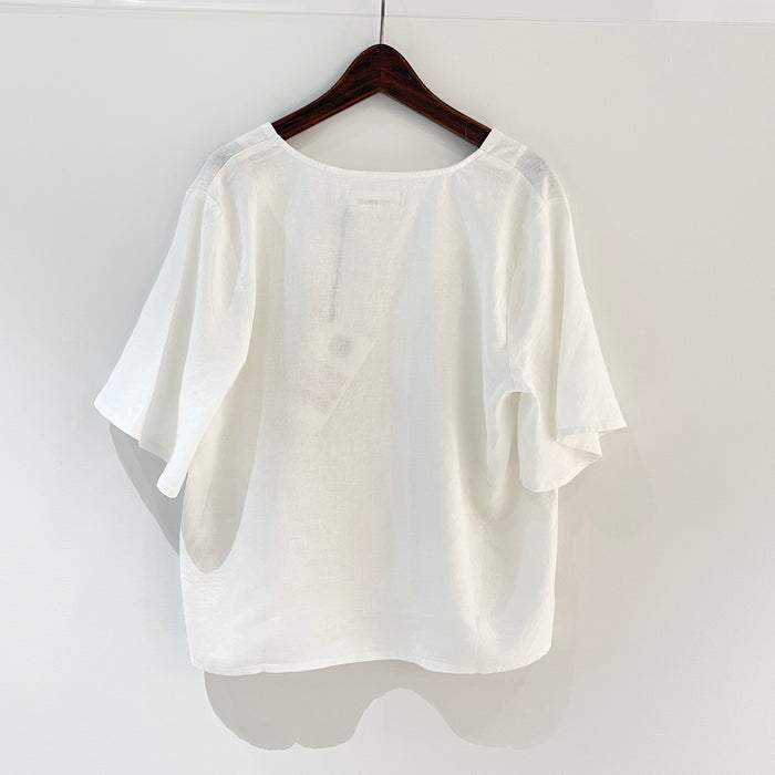 【完売】ヘンプテンセル リベルラ ブラウス ホワイト