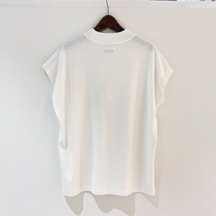 【大人気商品】オーガニックコットン ボルタ Tシャツ ホワイト
