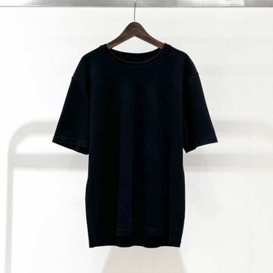 【TEN】ユニセックス10年Tシャツ ブラック オーガニックコットン
