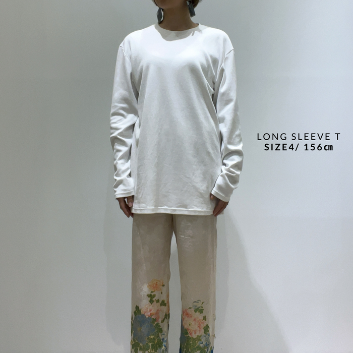 TEN ロングTシャツ+Tシャツ【同色セット】オーガニックコットン