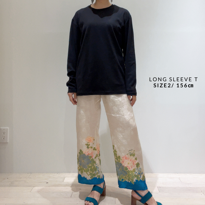 TEN ロングTシャツ+Tシャツ【白+黒セット】オーガニックコットン