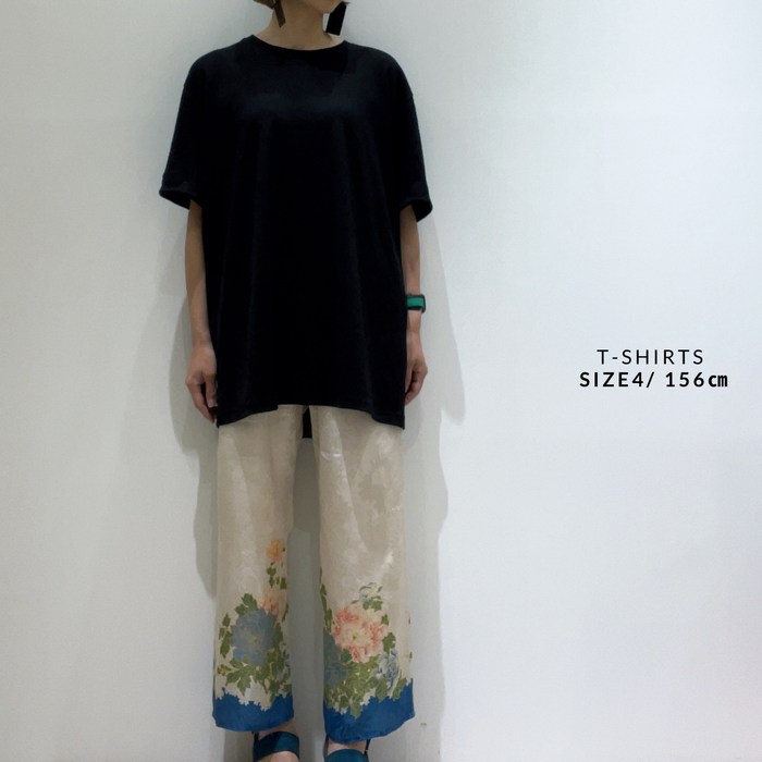 TEN ロングTシャツ+Tシャツ【白+黒セット】オーガニックコットン