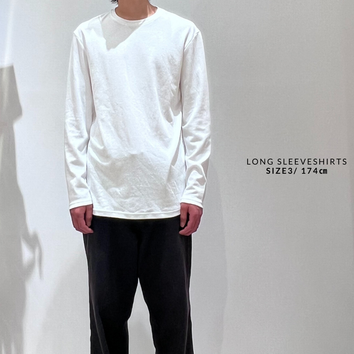 TEN ロングTシャツ+Tシャツ【白+黒セット】オーガニックコットン