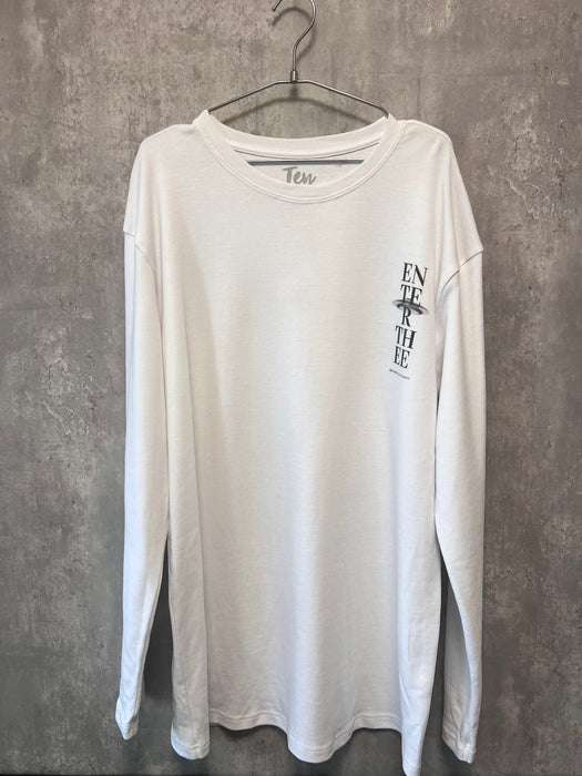 オーガニックコットンwelcome to the EARTHシリーズ SouvenirTシャツ オーガニックコットン/フロント&バックプリント