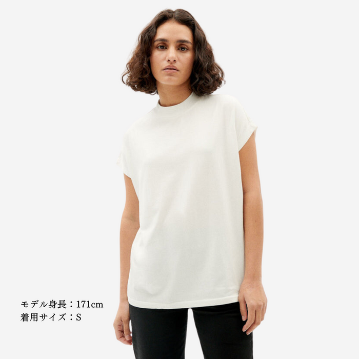 【大人気商品】オーガニックコットン ボルタ Tシャツ ホワイト