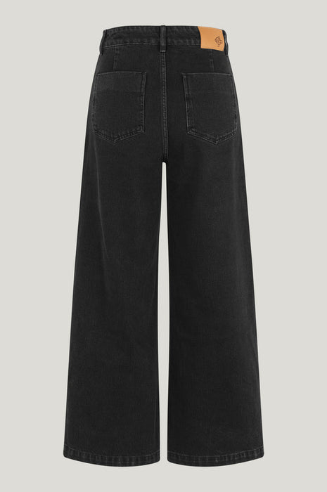 【完売】オーガニックコットン カルム ブラック グレー  デニムパンツ