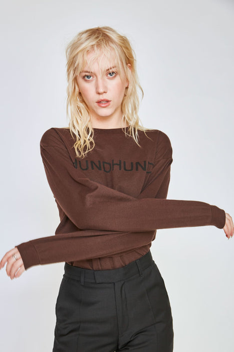 【完売】オーガニックコトン ユニセックスロゴロングスリーブTシャツ