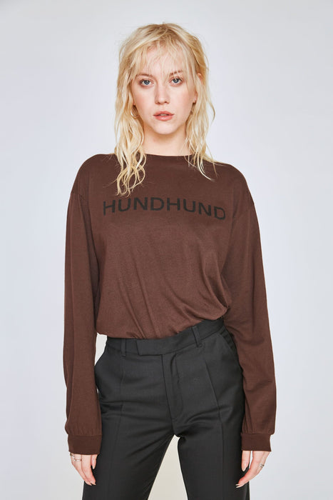 【完売】オーガニックコトン ユニセックスロゴロングスリーブTシャツ