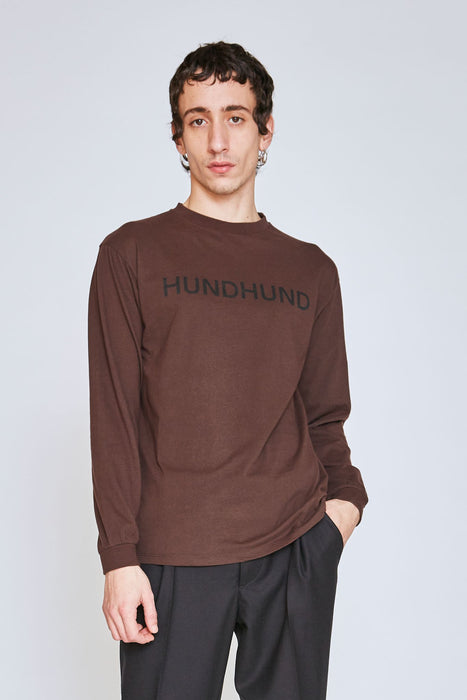 【完売】オーガニックコトン ユニセックスロゴロングスリーブTシャツ