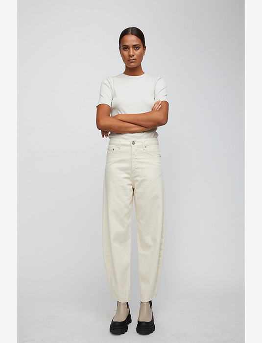 【完売】オーガニックコットン Bold Jeans 0111  オフホワイト