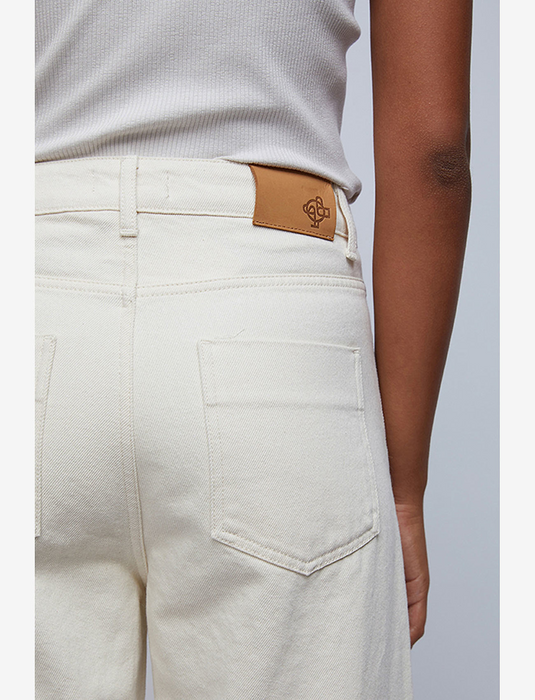 【完売】オーガニックコットン Bold Jeans 0111  オフホワイト