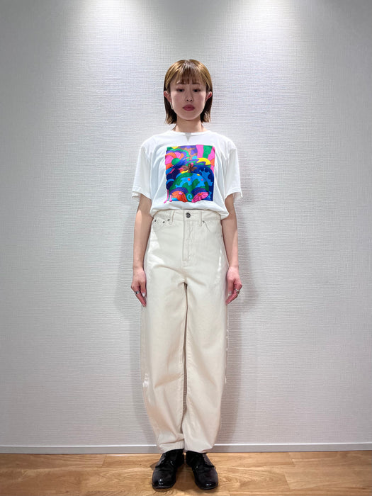 【完売】オーガニックコットン Bold Jeans 0111  オフホワイト