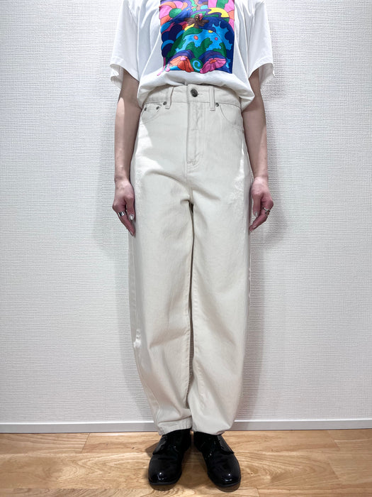 【完売】オーガニックコットン Bold Jeans 0111  オフホワイト