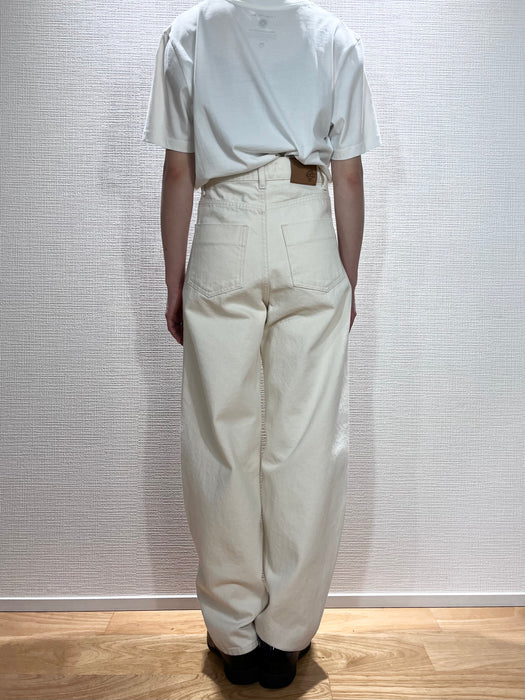 【完売】オーガニックコットン Bold Jeans 0111  オフホワイト