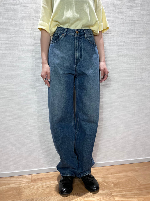 オーガニックコットン レイラ ピュアインディゴマーブル
