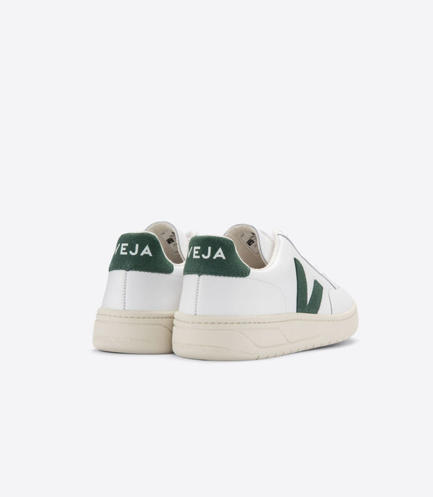 ヴェジャ VEJA  V-12 LEATHER ホワイト/グリーン クロムフリーレザーCYPRUS