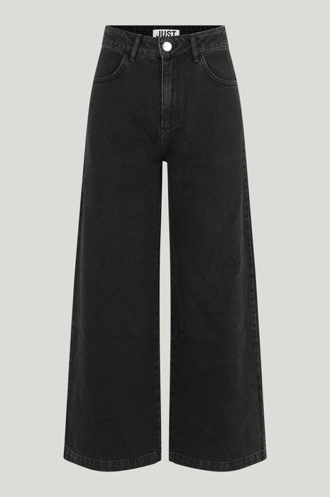 【完売】オーガニックコットン カルム ブラック グレー デニムパンツ