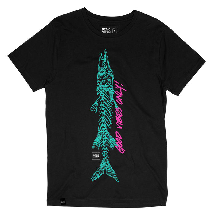 【フェアトレード認定】オーガニックコットン ユニセックス Tシャツ GVO Barracuda