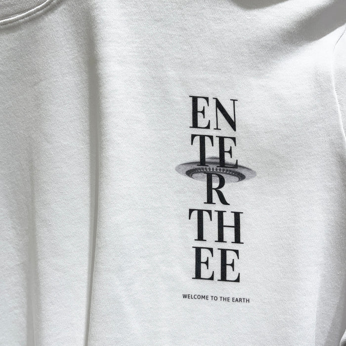 【TEN】welcome to the EARTHシリーズ　Earth representativeTシャツ オーガニックコットン