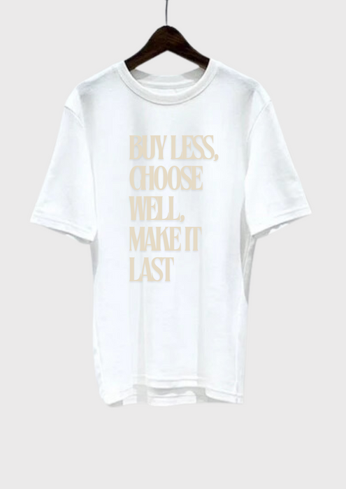 【TEN】WISDOM WORD　シリーズ　buy less, choose well, make it last