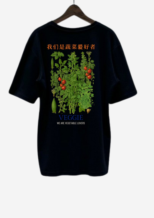 【TEN】　HAPPY VEGANシリーズ　ワールドVEGGIE TシャツC