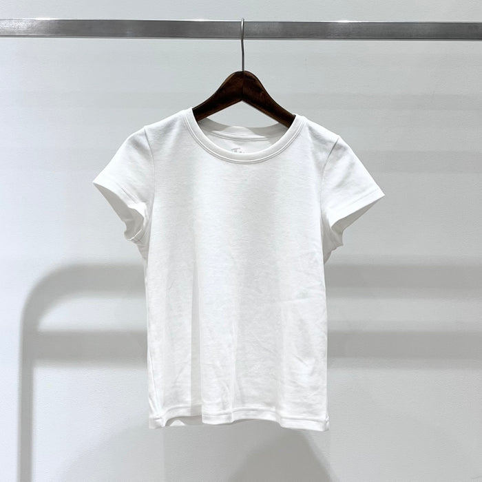 【TEN】10年ミニTシャツ　オフホワイト　オーガニックコットン