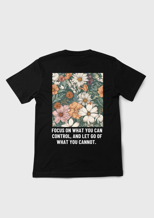 【TEN】BEINGシリーズ　Focus on what you can control, and let go of what you cannot. PART2 Tシャツ /ロングＴシャツオーガニックコットン