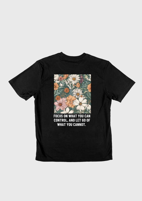 【TEN】BEINGシリーズ　Focus on what you can control, and let go of what you cannot. PART2 Tシャツ /ロングＴシャツオーガニックコットン