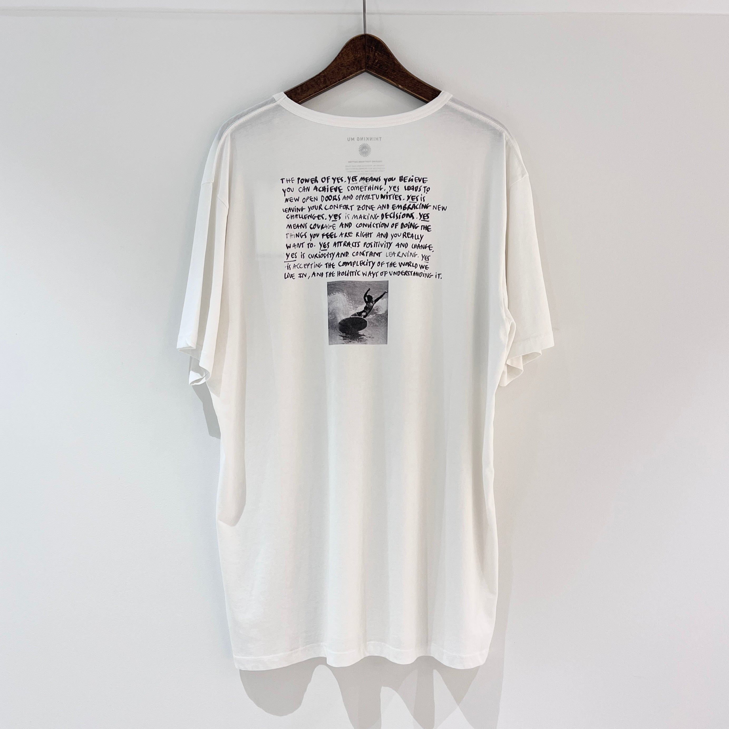 国内配送☆セザンヌ☆オーガニックコットン メッセージ Tシャツ 39679DB4-BF8D-4932-AA87-