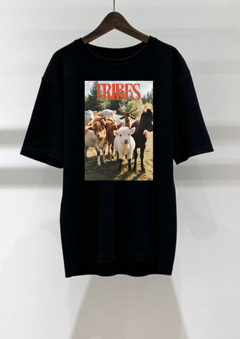 【TEN】　HAPPY VEGANシリーズ　TRIBES TシャツB