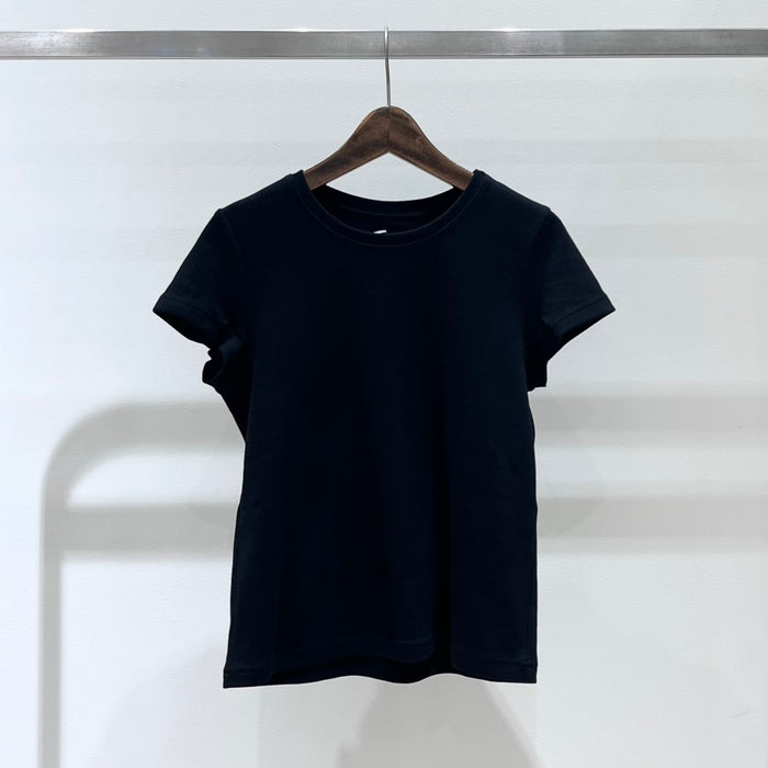 【TEN】10年ミニTシャツ　ブラック　オーガニックコットン