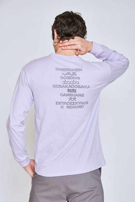 ユニセックスロゴロングTシャツ